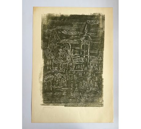 Jaroslav Kruis. Kostel / monotyp