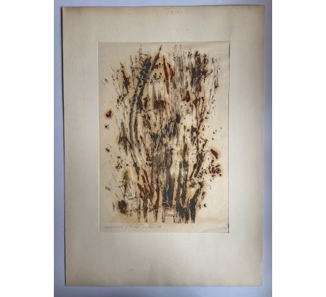 Jaroslav Kruis. Trávy / monotyp