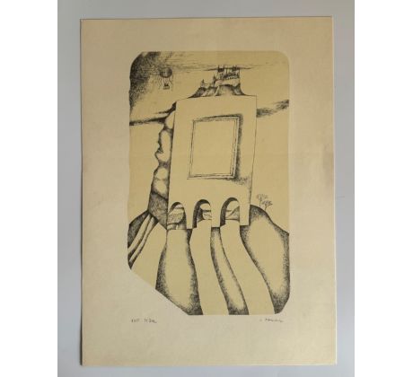 Jiří Pavlík / litografie 3