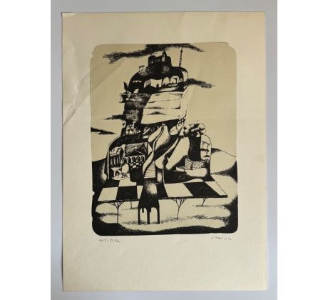 Jiří Pavlík / litografie 5