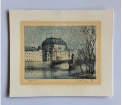 Josef Říha / barevná litografie