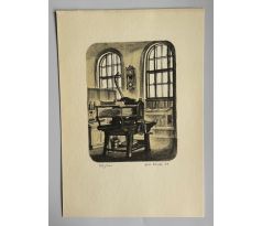 Jiří Bouda / litografie
