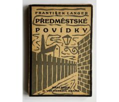 František Langer. Předměstké povídky / Josef Čapek