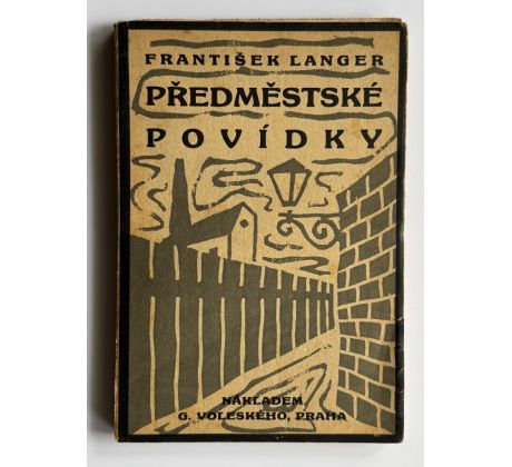 František Langer. Předměstké povídky / Josef Čapek