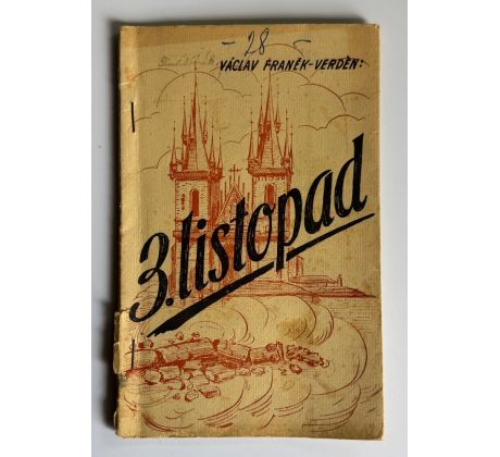 Václav Franěk Verdén. 3. listopad / PODPIS