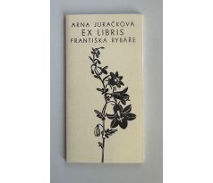 Arna Juračková. Ex libris Františka Rybáře