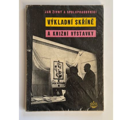 Jan Živný. Výkladní skříně a knižní výstavky