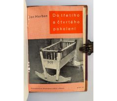 Jan Herben. Do třetího a čtvrtého pokolení / Sutnar / vazba