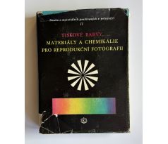 Tiskové barvy, materiály a chemikálie pro reprodukční fotografii