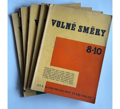 Volné směry: Umělecký měsíčník / 1936 - 1937