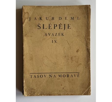 Jakub Deml. Šlépěje IX. PODPIS