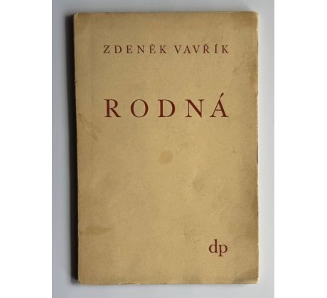 Zdeněk Vavřík. Rodná